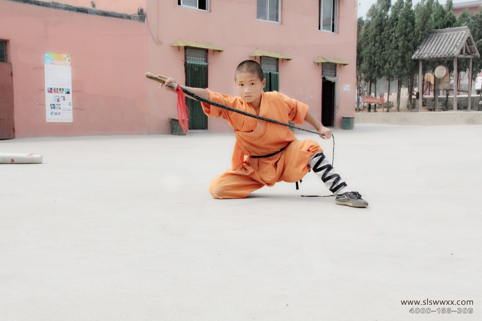 少林寺文武學校學生所學的武術